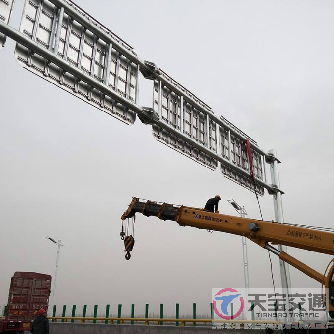 许昌高速公路标志杆厂家 指引着人们安全行驶